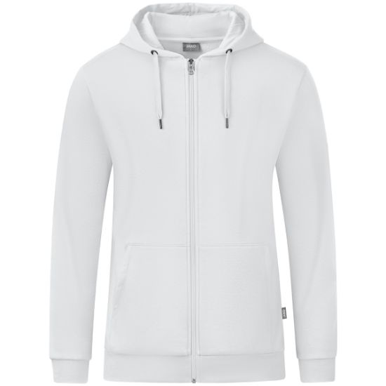 Afbeeldingen van Jas met kap Organic wit